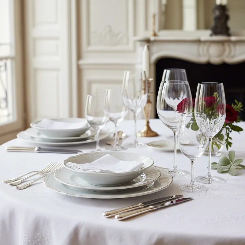 L'Art de la Table à la Française : Histoire, Traditions et Codes Élégants