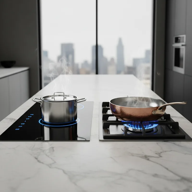 Induction ou Gaz : Quel Mode de Cuisson Choisir pour sa Cuisine en 2026 ?