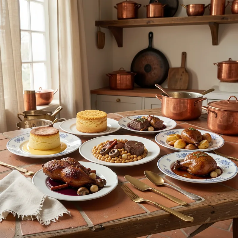 12 plats gastronomiques français incontournables et leurs secrets